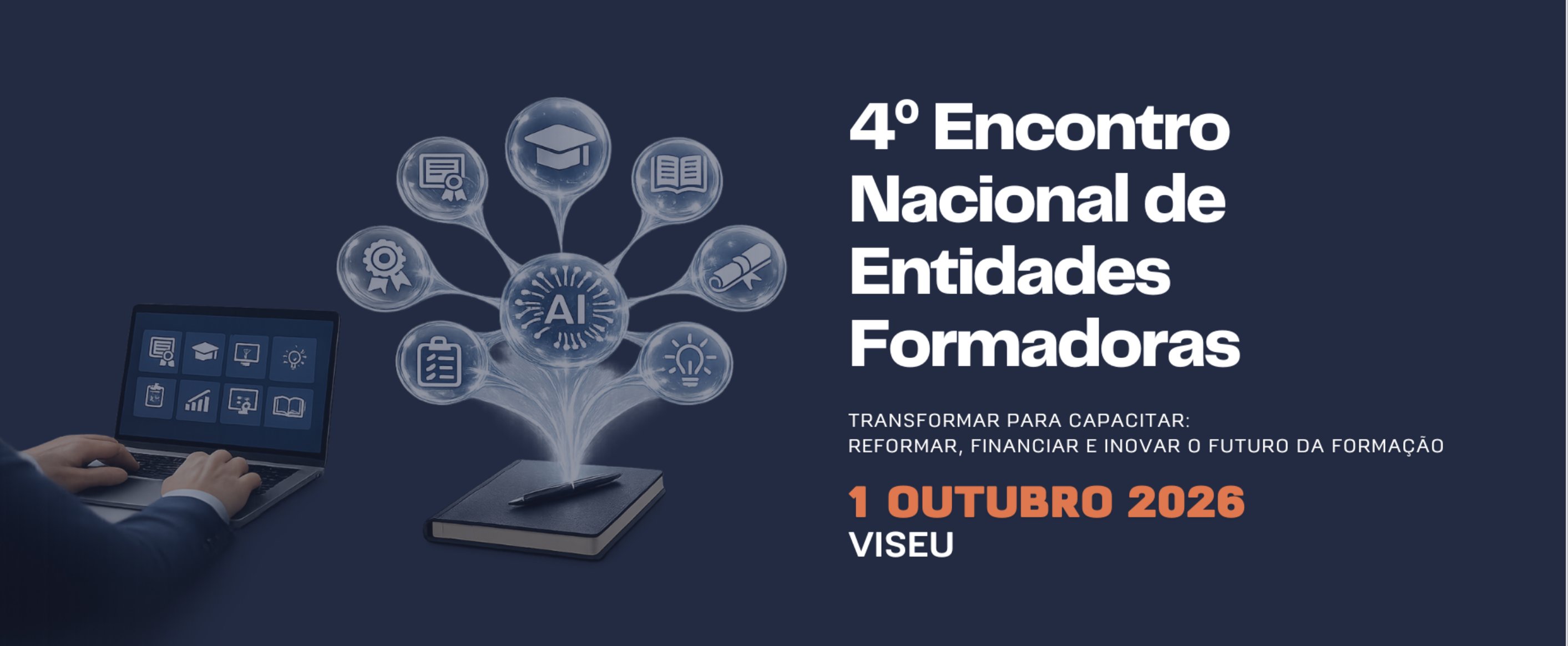 4.º Encontro Nacional de Entidades Formadoras, 1 de outubro de 2026, Viseu